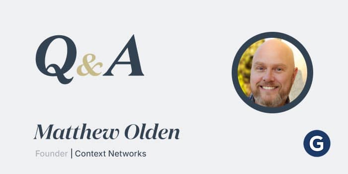 Matthew Olden: “เราเป็นสะพานระหว่างโฆษกและกลุ่มเป้าหมายที่มีค่ามากที่ได้รับการละเลย”