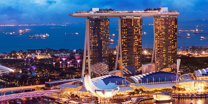 สิงคโปร์ต่ออายุใบอนุญาตการเดิมพันของ Marina Bay Sands