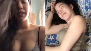 Janella Oo BunnyJanJan สาวสิงคโปร์ ขึ้นขย่มแฟน เอาหีบดควย เด็ดมาก